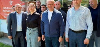 Igor Dodon a desfășurat ședința staff-ului electorale pentru alegerile din Taraclia