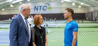Prim-ministrul a participat la inaugurarea Centrului Național de Tenis