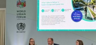 Ion Ceban a prezentat realizările în Chișinău la Forumul Urbanistic – World Urban Forum, la Baku