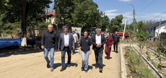 Alexandru Munteanu a mers în localitățile afectate de ploile puternice și viituri din raionul Călărași