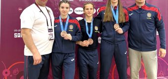 Trei medalii de bronz în concursul de lupte feminine de la Campionatul European de lupte U-17