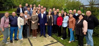 Igor Dodon s-a întâlnit cu liderii organizațiilor teritoriale ale PSRM
