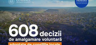 Amalgamarea voluntară a primăriilor: 608 decizii au fost aprobate de consiliile locale