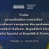 Parlamentul găzduiește vizita comună a președinților comisiilor pentru afaceri europene din patru state ale Uniunii Europene