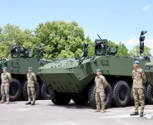 Primele vehicule blindate PIRANHA-5, recepționate de Armata Națională