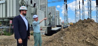 Ministrul Energiei a vizitat Stația Electrică Chișinău
