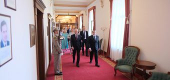 Președintele Parlamentului, în discuții cu membri ai Guvernului Republicii Cehe
