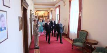 Președintele Parlamentului, în discuții cu membri ai Guvernului Republicii Cehe