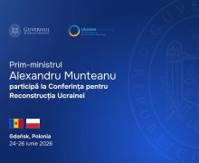 Alexandru Munteanu participă la Conferința pentru Reconstrucția Ucrainei de la Gdańsk, Polonia