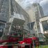 Într-o mansardă a unui bloc de locuit din Capitală a izbucnit un incendiu