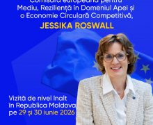 Comisara europeană pentru Mediu, Reziliență în Domeniul Apei și o Economie Circulară Competitivă efectuează o vizită la Chișinău