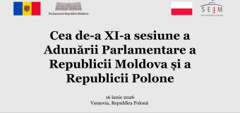 Adunarea Parlamentară a Republicii Moldova și a Republicii Polone se întrunește la Varșovia