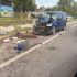 2 polițiști de patrulare loviți violent de un autoturism