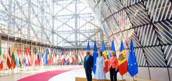 Maia Sandu la Summitul UE – Moldova: „Moldova își face datoria. Contăm pe sprijinul celor 27 de state membre”