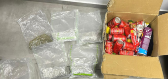 Captură de 1,2 kg de marijuana din Spania, la vama Leușeni: Doi pasageri – reținuți