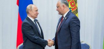 Igor Dodon a felicitat conducerea și poporul Federației Ruse cu prilejul Zilei Rusiei