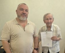 Un veteran al Războiului – cetățean de onoare al mun. Chișinău