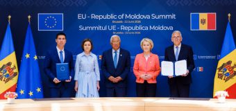 La Summitul UE – Republica Moldova a fost semnată o declarație comună care reflectă profunzimea parteneriatului între cele două entități