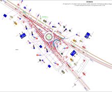 Un sens giratoriu va fi amenajat în orașul Ialoveni