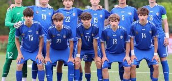 U17. Stagiu de pregătire cu două meciuri amicale