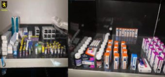 Preparate medicamentoase interzise, în valoare de peste 10 mln. lei, scoase din circuitul ilegal. Un bărbat a fost reținut