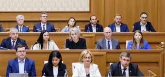 Maia Sandu a prezidat ședința Comisiei Naționale pentru Integrare Europeană
