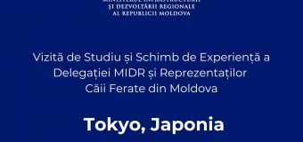 Reprezentanți ai MIDR și CFM se află în vizită de studiu în Japonia