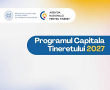 A fost lansat concursul ,,Capitala Tineretului 2027”