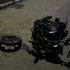 A pierdut controlul asupra motocicletei și s-a tamponat într-un gard. Tânăra – transportată la spital cu multiple traumatisme