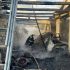 Incendiu la un depozit din Sîngerei. Pompierii au salvat bunuri materiale și animale