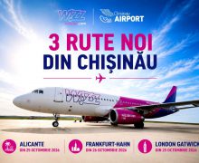 Rute avia noi de pe Aeroportul din Chișinău