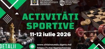 Competiții sportive în Chișinău care se vor desfășura în weekend