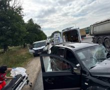 Accident rutier la Anenii Noi cu implicare a 3 automobile