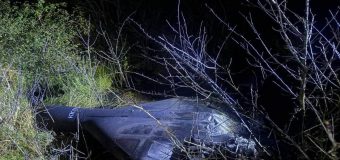 O dronă depistată la Căușeni. A explodat și provocat un incendiu