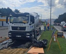 Lucrările de reabilitare a str. Calea Orheiului sunt în plină desfășurare