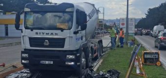 Lucrările de reabilitare a str. Calea Orheiului sunt în plină desfășurare