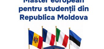 Studenții din Republica Moldova vor putea urma un program european de master în Afaceri Europene