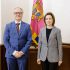 Maia Sandu a avut o întrevedere de rămas bun cu directorul Biroului de Cooperare al Elveției în Republica Moldova