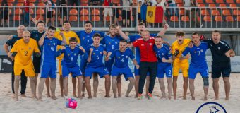 Fotbal pe plajă. Moldova bate Belgia cu 4-1 și se califică în Superfinala EBSL!