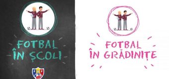 44 de instituții de învățământ preșcolar vor participa în proiectul Fotbal în grădinițe, iar 26 de instituții școlare – în proiectul Fotbal în școli