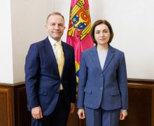 Maia Sandu a avut o întrevedere cu Falk Lange, șeful Oficiului Consiliului Europei la Chișinău