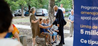Programul „Curtea Europeană”: Alte 2 curți din Chișinău transformate în spații moderne