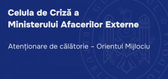 Alertă de călătorie – Orientul Mijlociu
