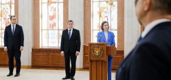 Igor Grosu: Felicitări Guvernului Tofan și întregii echipe