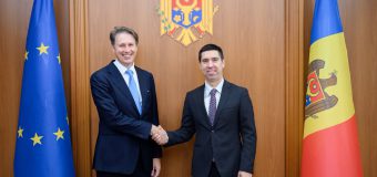 Mihai Popșoi a avut o întrevedere de rămas-bun cu ambasadorul Regatului Țărilor de Jos în Republica Moldova