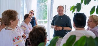 Ion Ceban a vizitat Centrul comunitar pentru vârstnici din Budești