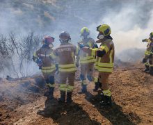 O nouă misiune de stingere a unui incendiu de vegetație în Grecia