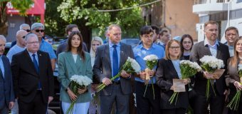 MAN a participat la comemorarea a 85 de ani de la crearea Ghetoului din Chișinău