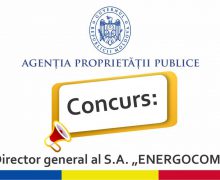 2 candidați admiși la concursul pentru ocuparea funcției de director general al S.A. „Energocom”