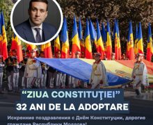 Dmitri Torner: Ziua Constituției – o zi importantă, care încă o dată scoate în evidență principiile și valorile ce stau la baza statului Republica Moldova